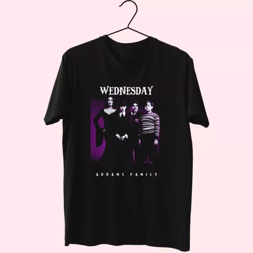 Wednesday Addams family all cast Casual Trendy T Shirt 1