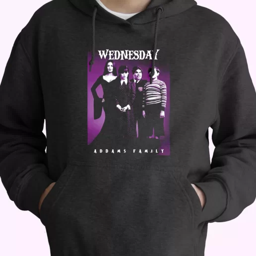 Wednesday Addams family all cast Trendy Hoodie 1