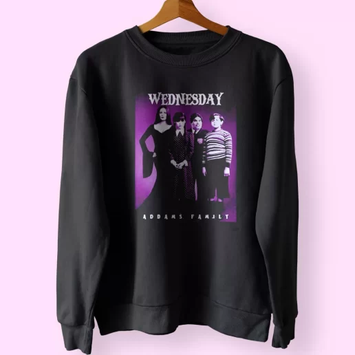 Wednesday Addams family all cast Trendy Sweatshirt Style 1