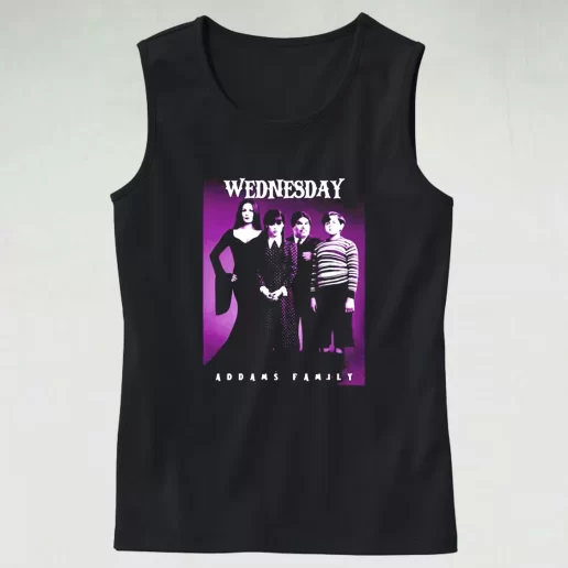 Wednesday Addams family all cast Trendy Tank Top 1