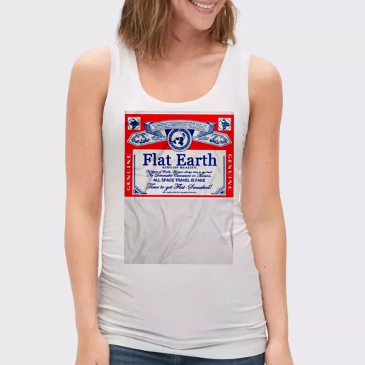 Women Classic Tank Top Flat Earth King Of Reality Gift Idea For Earth Day 1