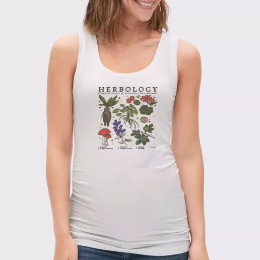 Women Classic Tank Top Herbology Plants Xmas Present 1