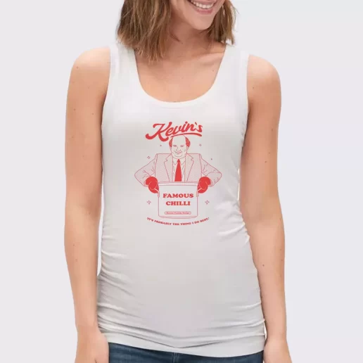 Women Classic Tank Top The Office Kevins Famous Chilli Xmas Present 1