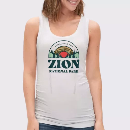 Women Classic Tank Top Utah Zion National Park Gift Idea For Earth Day 1