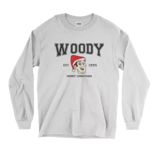 Woody Mery Christmas Long Sleeve T Shirt Christmas Outfit 1