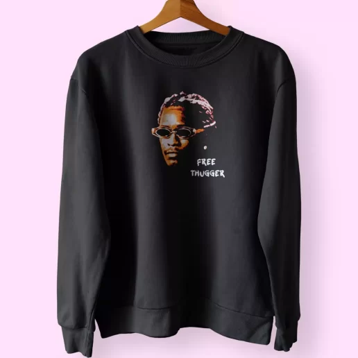 Young Thug Free Thugger Sweatshirt Outfit 1