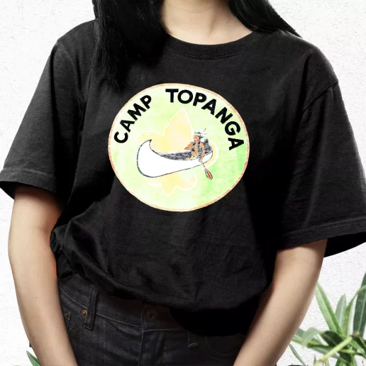 Aesthetic T Shirt Camp Topanga Unisex 1