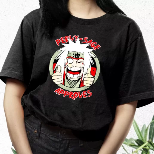 Aesthetic T Shirt Pervy Sage Approves Jiraiya From Naruto 1