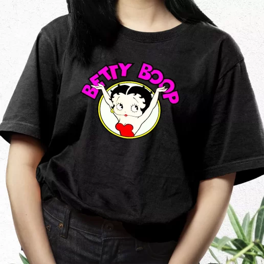 Aesthetic T Shirt Sexy Betty Boop Logo Cartoon 1