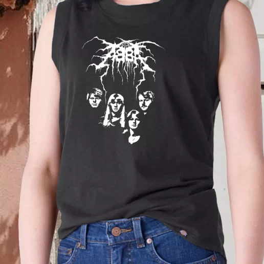 Aesthetic Tank Top Abba Darkthrone Black Metal