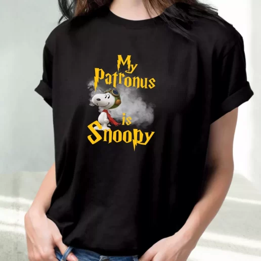 Classic T Shirt Flying Ace My Patronus Is A Snoopy 1