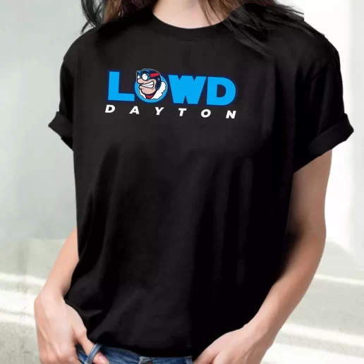 Classic T Shirt Lowd Dayton Flyers Basketbal Unisex On Sale 1