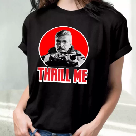 Classic T Shirt Night Of The Creeps Thrill Me Zombie Sci Fi Horror Film Alien 80s 1