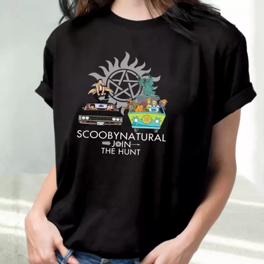 Classic T Shirt Scoobynatural Join The Hunt Supernatural Sam Dean Winchester Sweatshirt 1