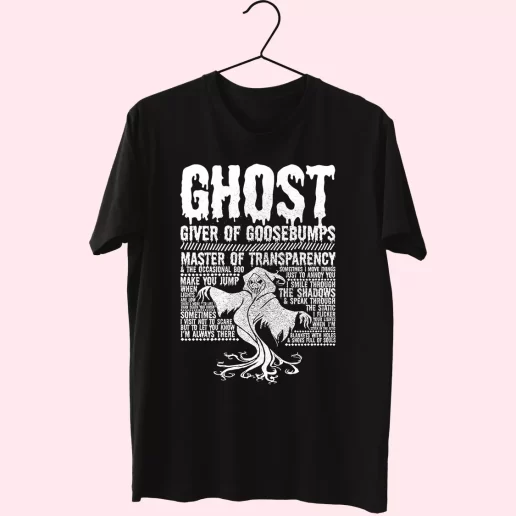 Ghost Giver Of Goosebumps Classic 90s T Shirt Style 1