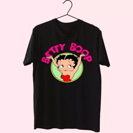 Sexy Betty Boop Logo Cartoon Classic 90s T Shirt Style 1