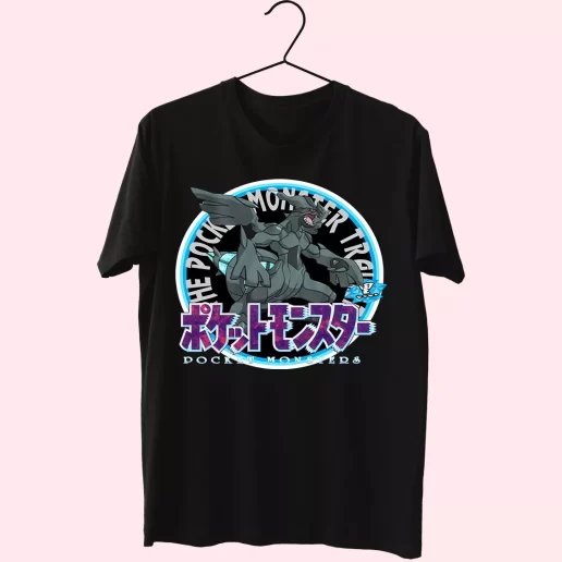 Zekrom Pokemon Classic 90s T Shirt Style 1