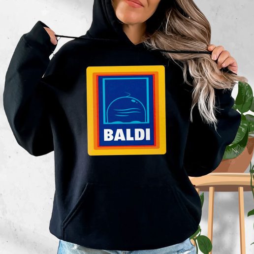 Aesthetic Hoodie Baldi Aldi Bald Head 1