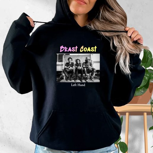 Aesthetic Hoodie Beast Coast Left Hand 1