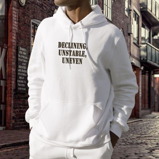 Aesthetic Hoodie Declining Unstable Uneven 1