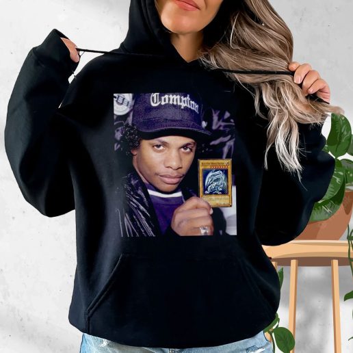 Aesthetic Hoodie Eazy E Compton Pokeman Card 1