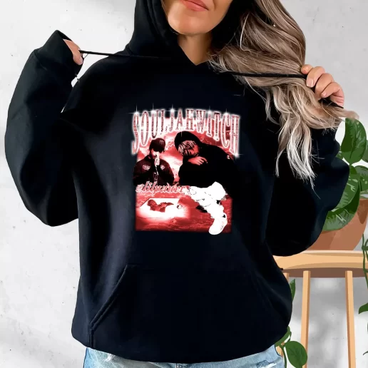 Aesthetic Hoodie Lil Tracy Soulja Witch Faith 80s Mens