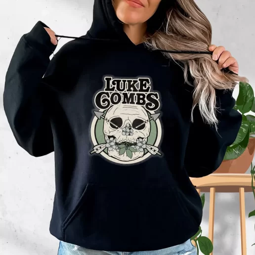 Aesthetic Hoodie Luke Combs Pick 90s Style