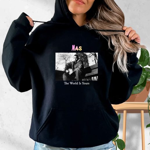 Aesthetic Hoodie Nas The World Is Yours 1