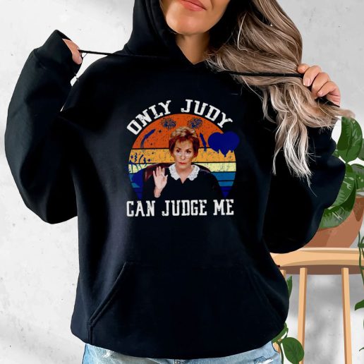 Aesthetic Hoodie Only Judy Can Judge Me 1