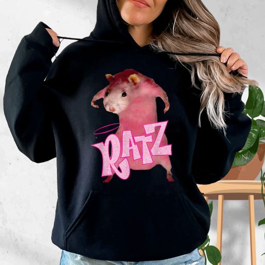 Aesthetic Hoodie Ratz Pink Meme 1