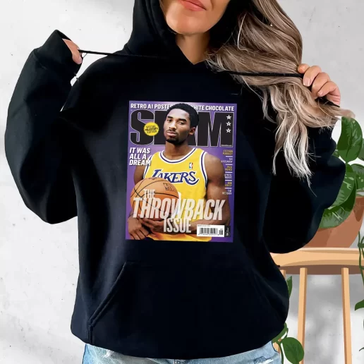 Aesthetic Hoodie Slam Magazine Kobe Black Mamba