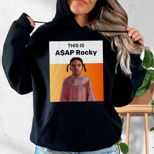 Aesthetic Hoodie This Is Asap Rocky Polar Express Girl Sarcastic 1