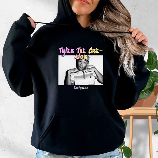 Aesthetic Hoodie Tyler The Creator Earfquake 1