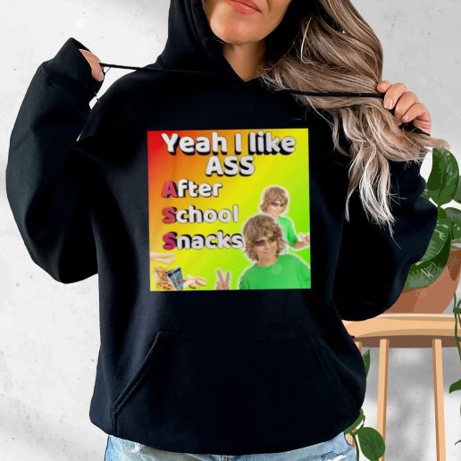 Aesthetic Hoodie Yeah I Like Ass Sarcastic Dank Meme 1