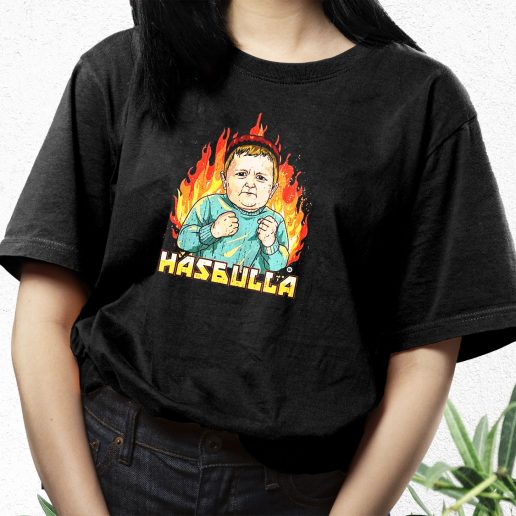 Aesthetic T Shirt Hasbulla Fighting Face 1