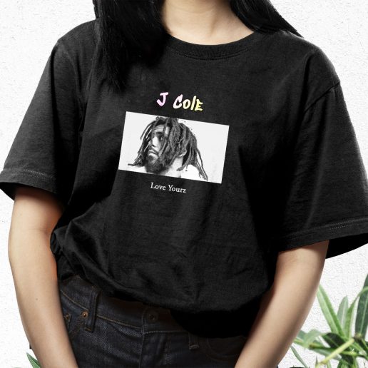 Aesthetic T Shirt J Cole Love Yourz 1