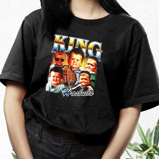 Aesthetic T Shirt King Hasbulla Meme Homage 1