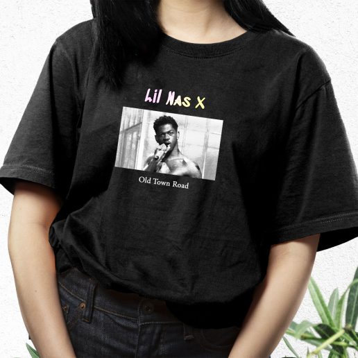 Aesthetic T Shirt Lil Nas X Old Town Road 1