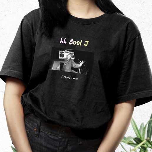 Aesthetic T Shirt Ll Cool J I Need Love 1