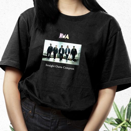 Aesthetic T Shirt Nwa Straight Outta Compton 1