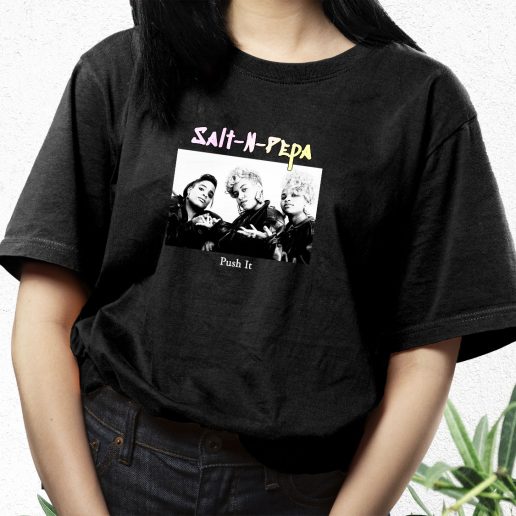 Aesthetic T Shirt Salt N Pepa Push It 1