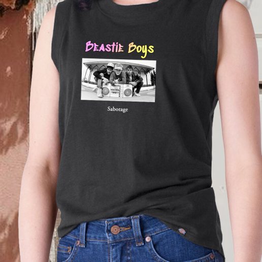 Aesthetic Tank Top Beastie Boys Sabotage 1