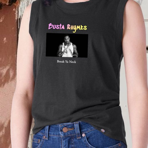 Aesthetic Tank Top Busta Rhymes Break Ya Neck 1