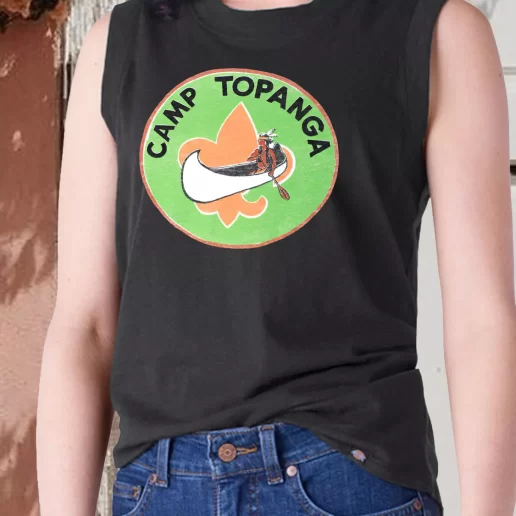 Aesthetic Tank Top Camp Topanga Unisex