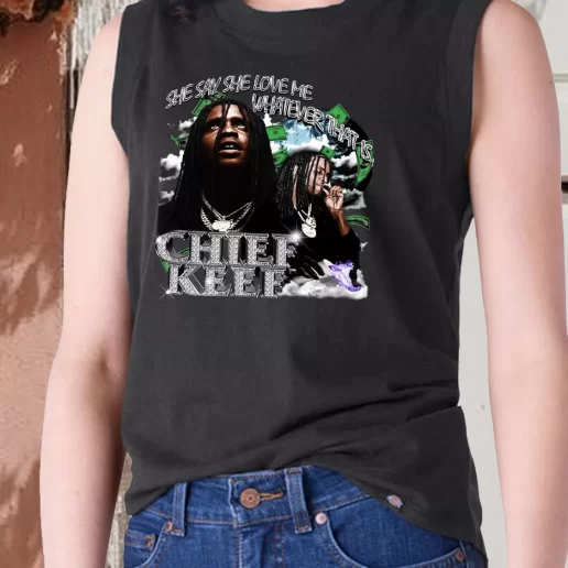 Aesthetic Tank Top Chief Keef Whatever That Is 90s Retro