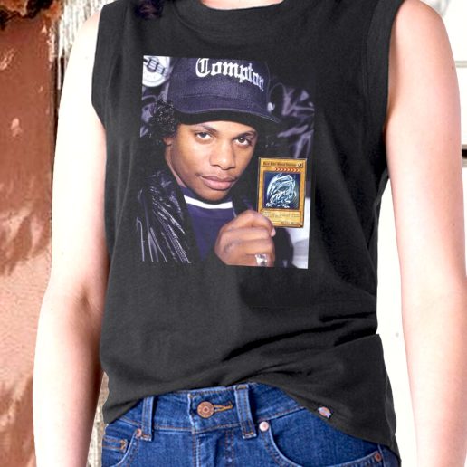 Aesthetic Tank Top Eazy E Compton Pokeman Card 1