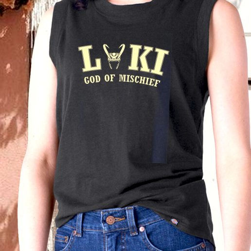 Aesthetic Tank Top God Of Mischief Loki 1