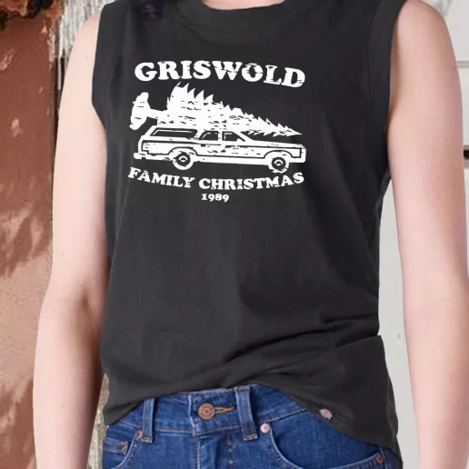 Aesthetic Tank Top Griswold Family Christmas Sweatshirt