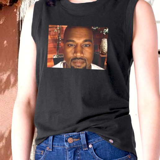 Aesthetic Tank Top Kanye West Meme 1