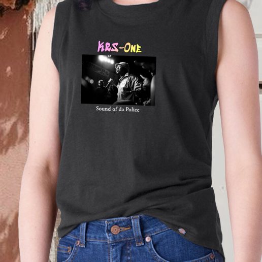 Aesthetic Tank Top Krs One Sound Of Da Police 1